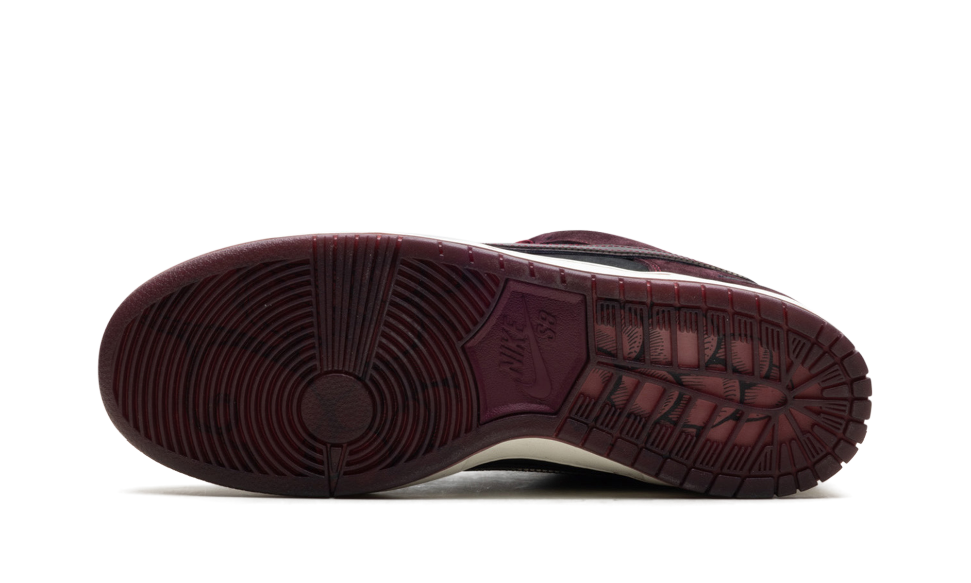 nike sb dunk low riot skateshop special box+FZ1289-200+bottom view