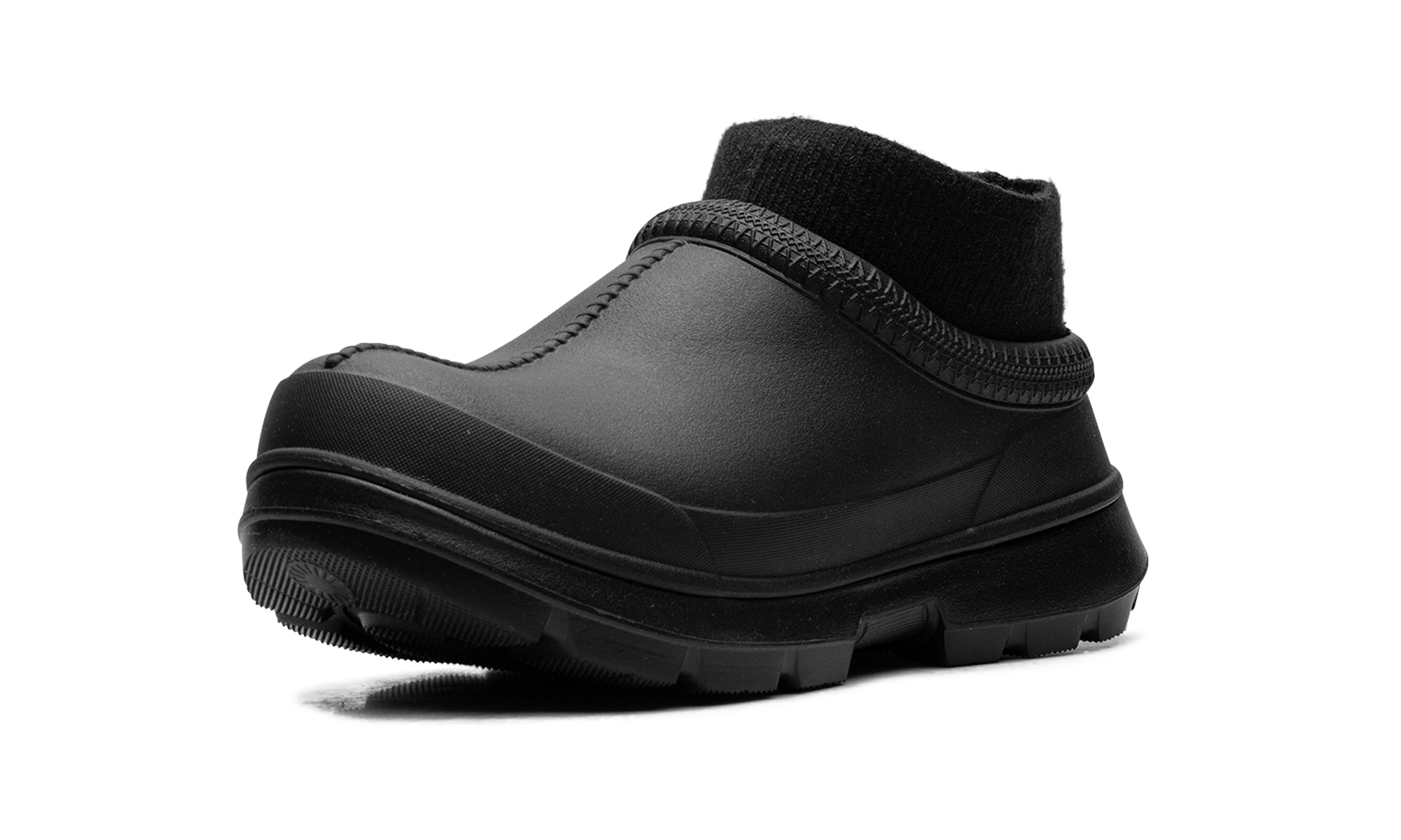 ugg tasman x slipper black women s+1125730-BLK+left diagnol single view