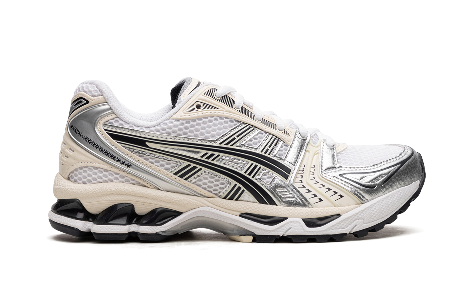 asics gel kayano 14 white midnight women s+1202A056-109+right view