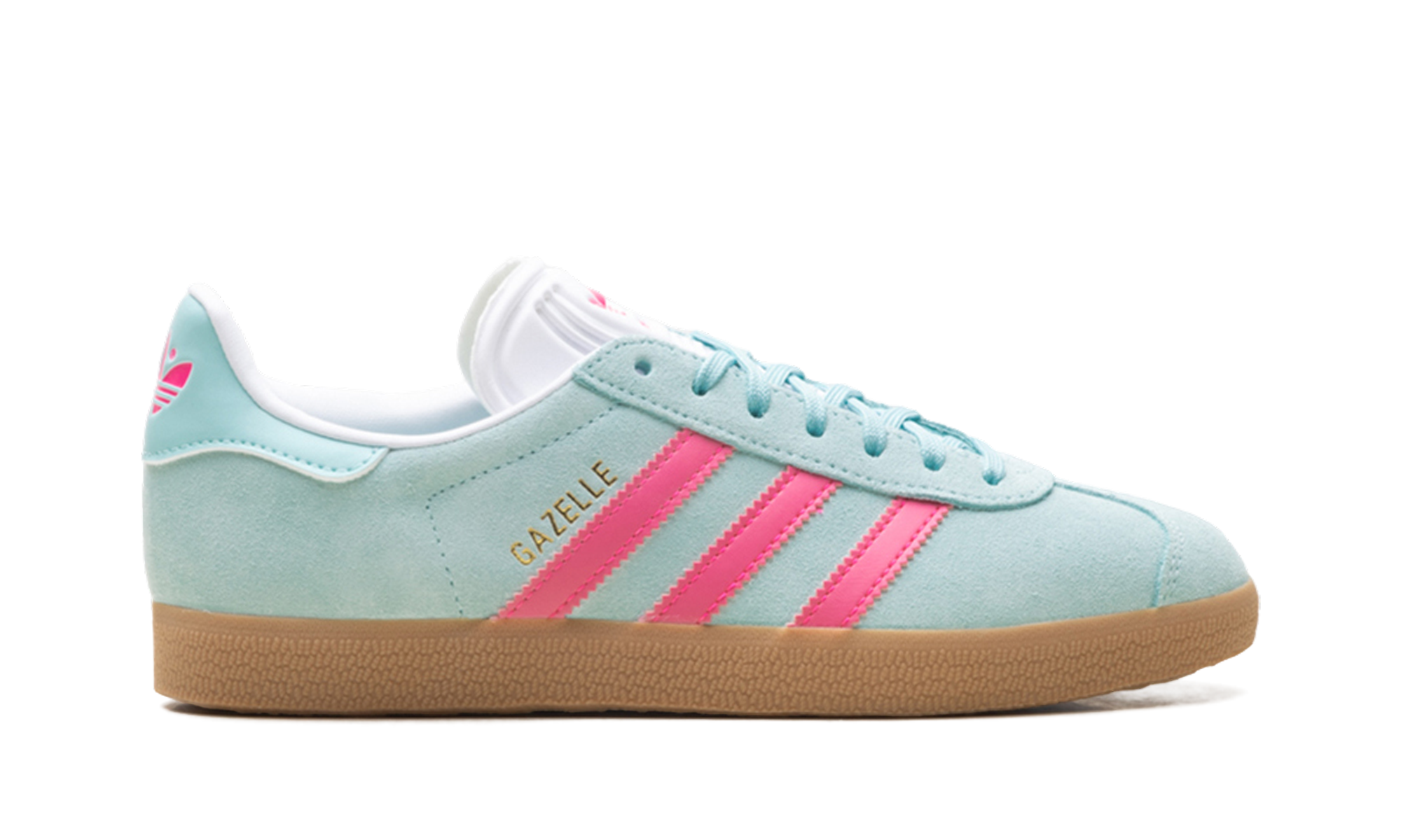 adidas gazelle flash aqua lucid pink women s+JI1375+bottom view