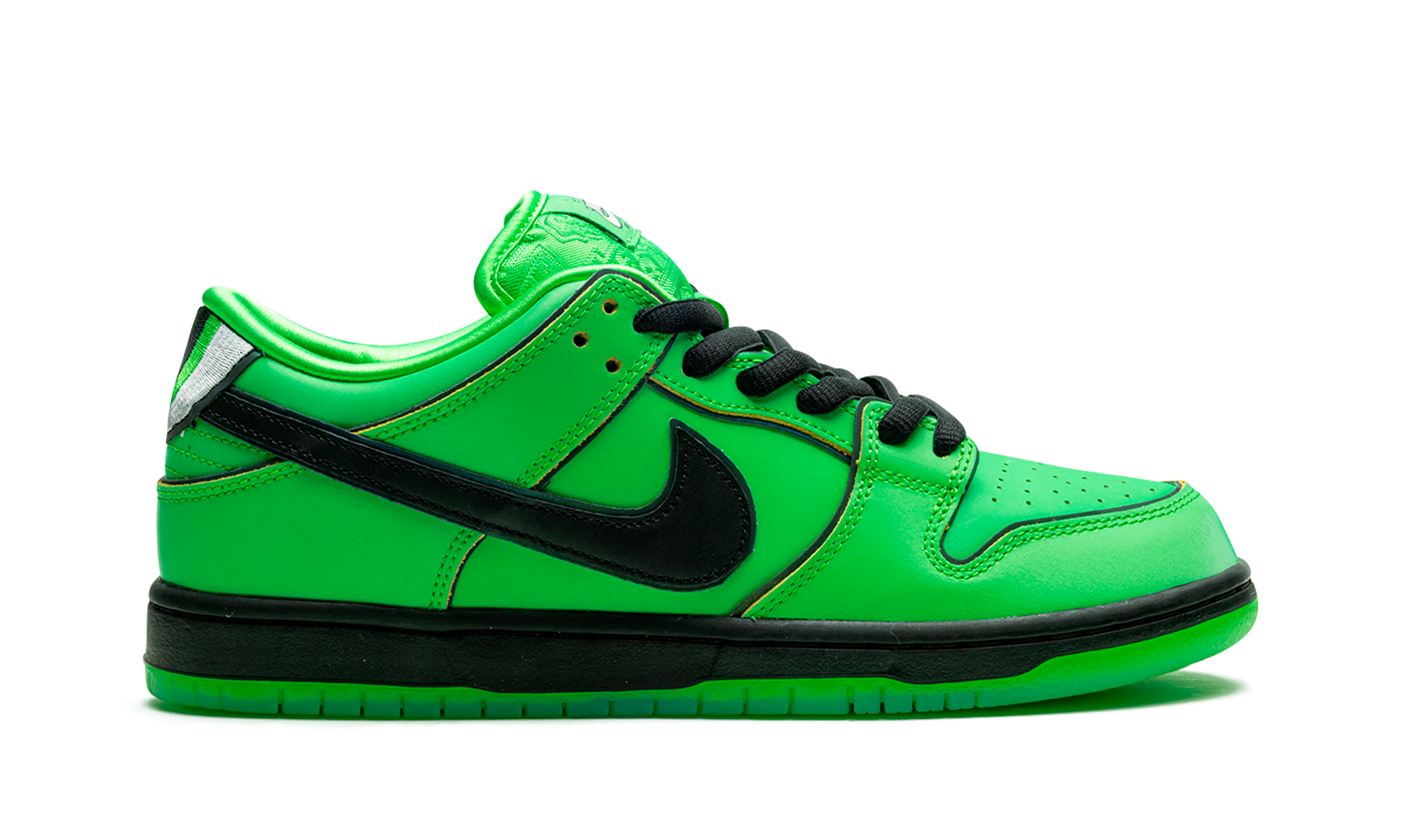 nike sb dunk low the powerpuff girls buttercup+FZ8319-300+right view