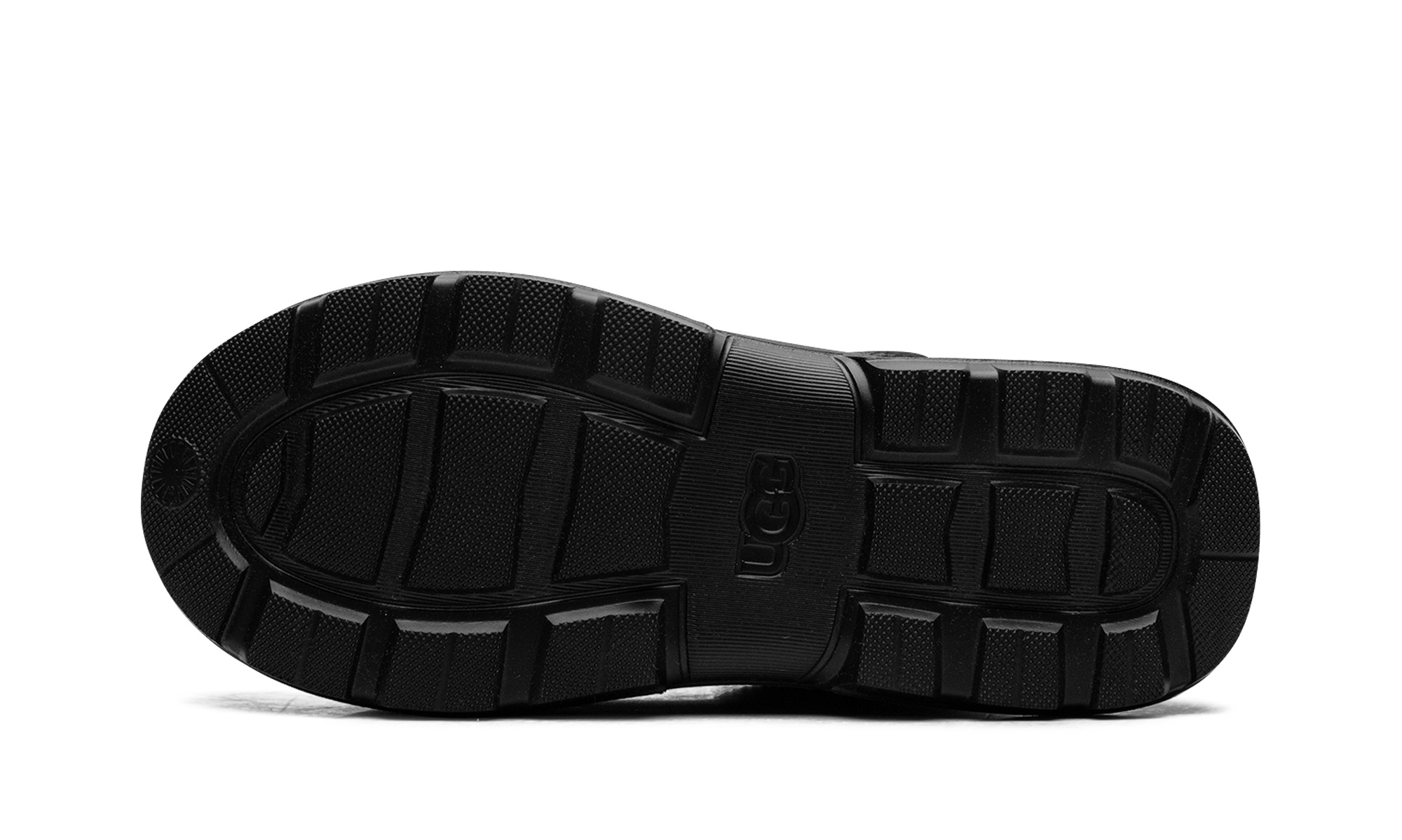 ugg tasman x slipper black women s+1125730-BLK+bottom view