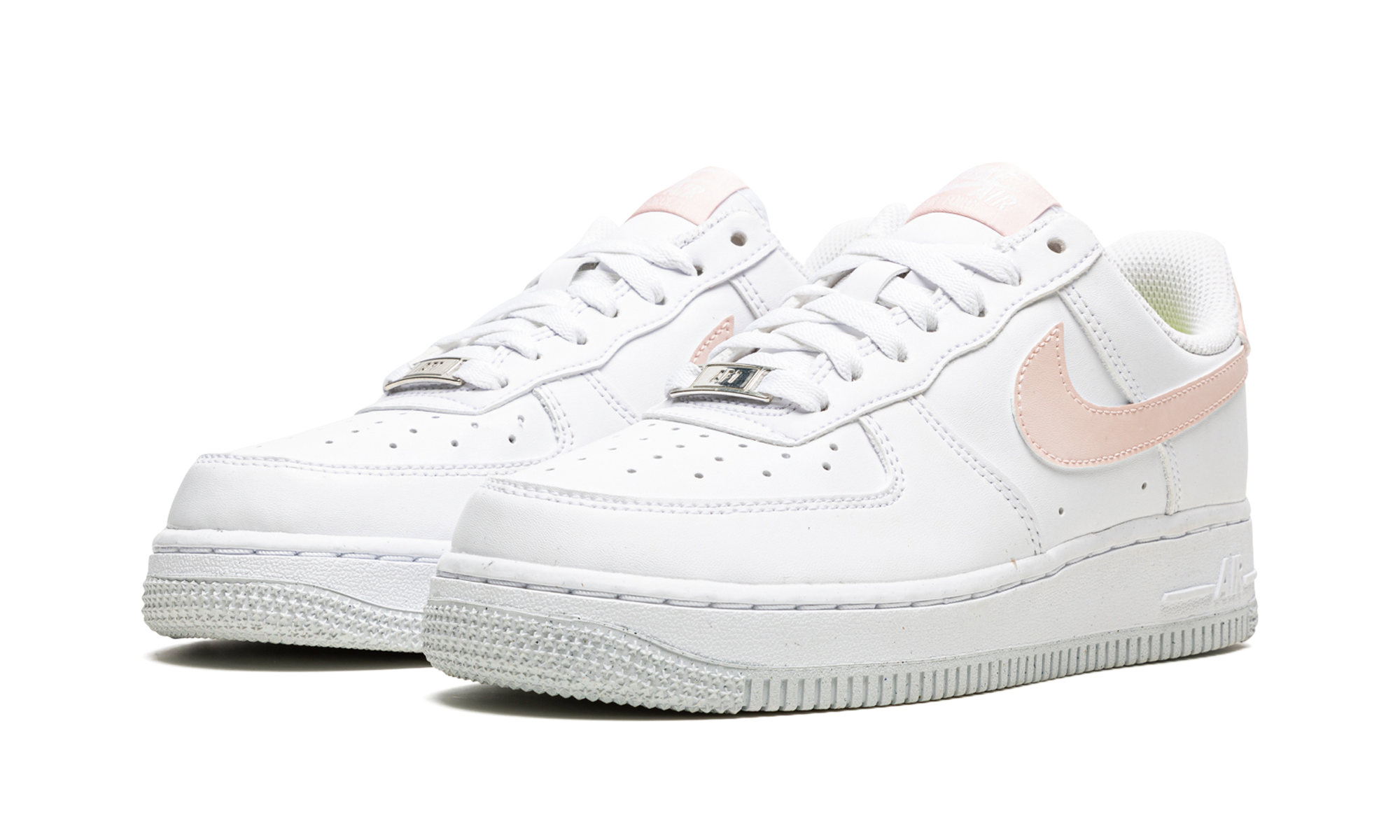 nike air force 1 low next nature white pale coral women s+DC9486-100+diagnol left view