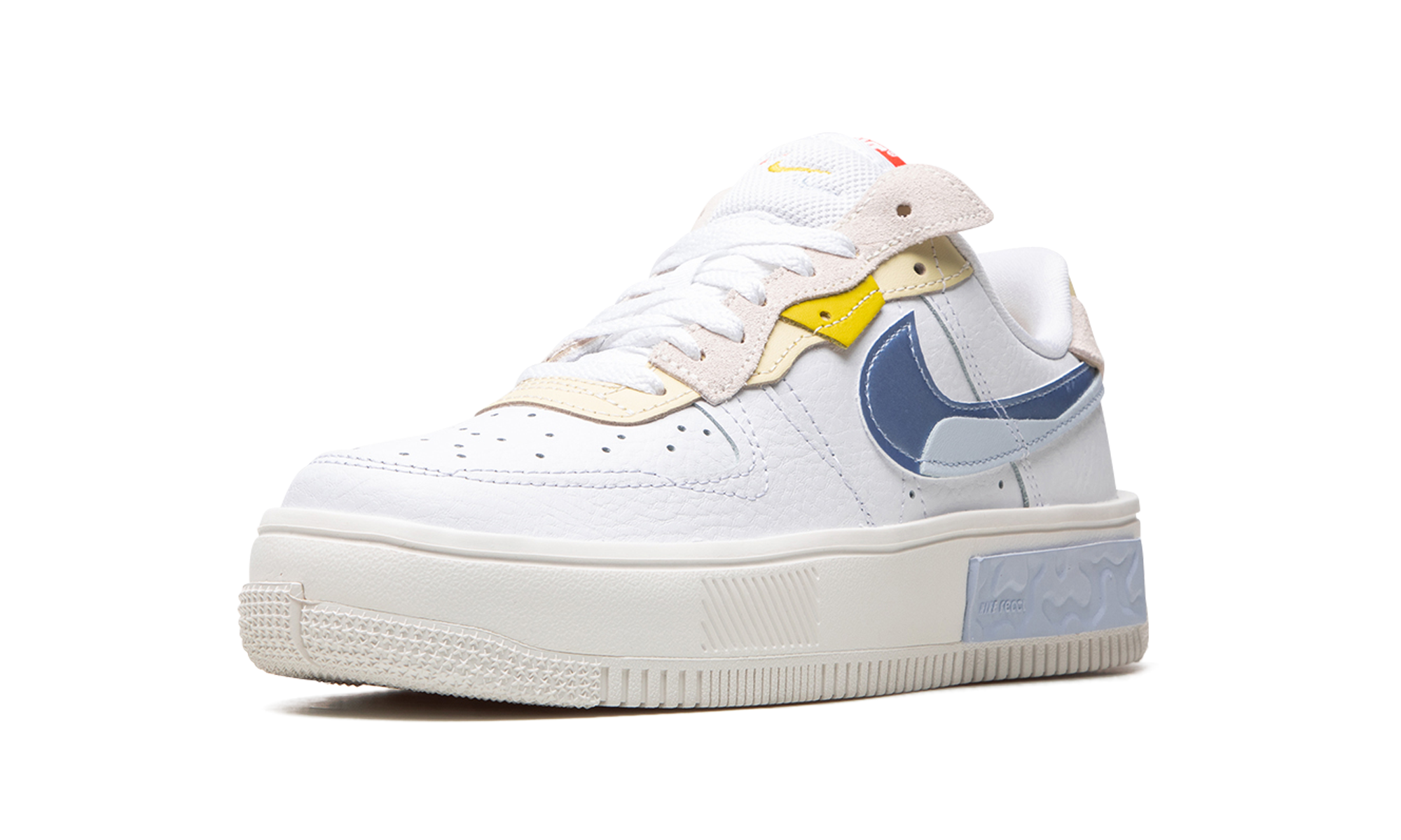 nike air force 1 fontanka set to rise women s+DV2175-100+left diagnol single view