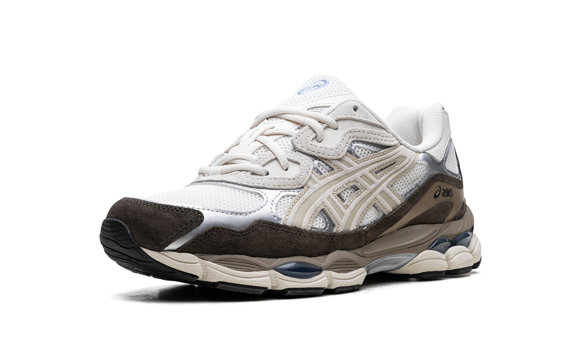 asics gel nyc cream+1203A383-103+left diagnol single view