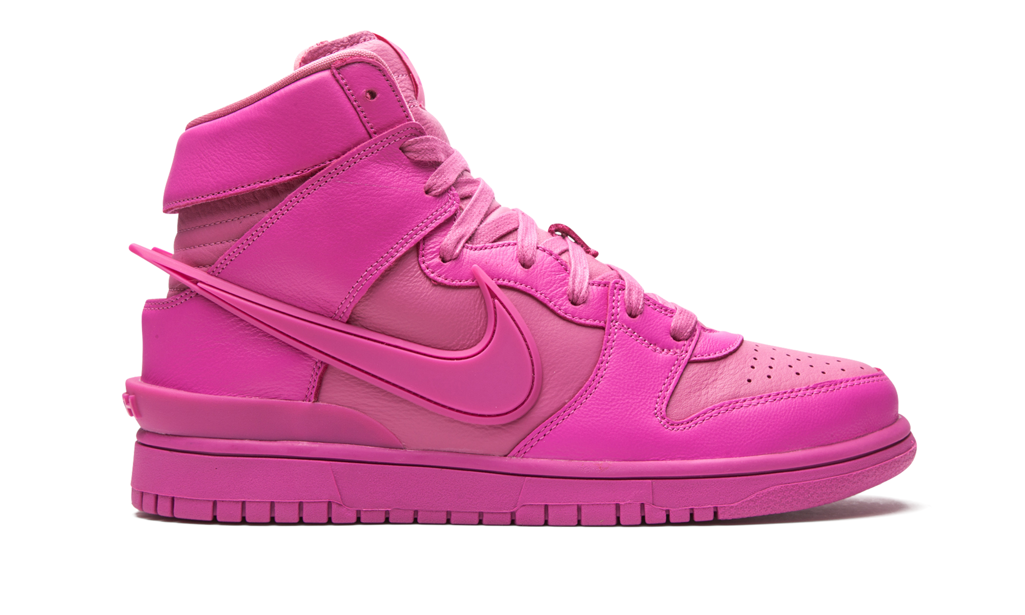 nike dunk high ambush active fuchsia+CU7544-600+right view