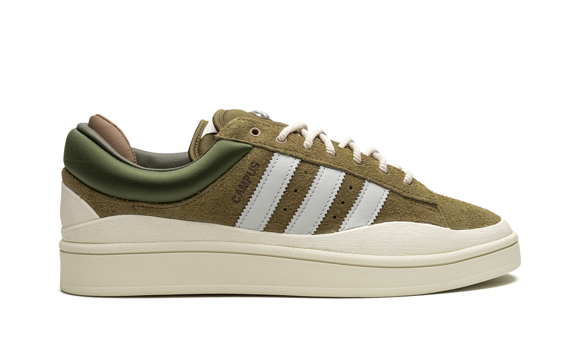 adidas campus light bad bunny wild moss+ID7950+right view