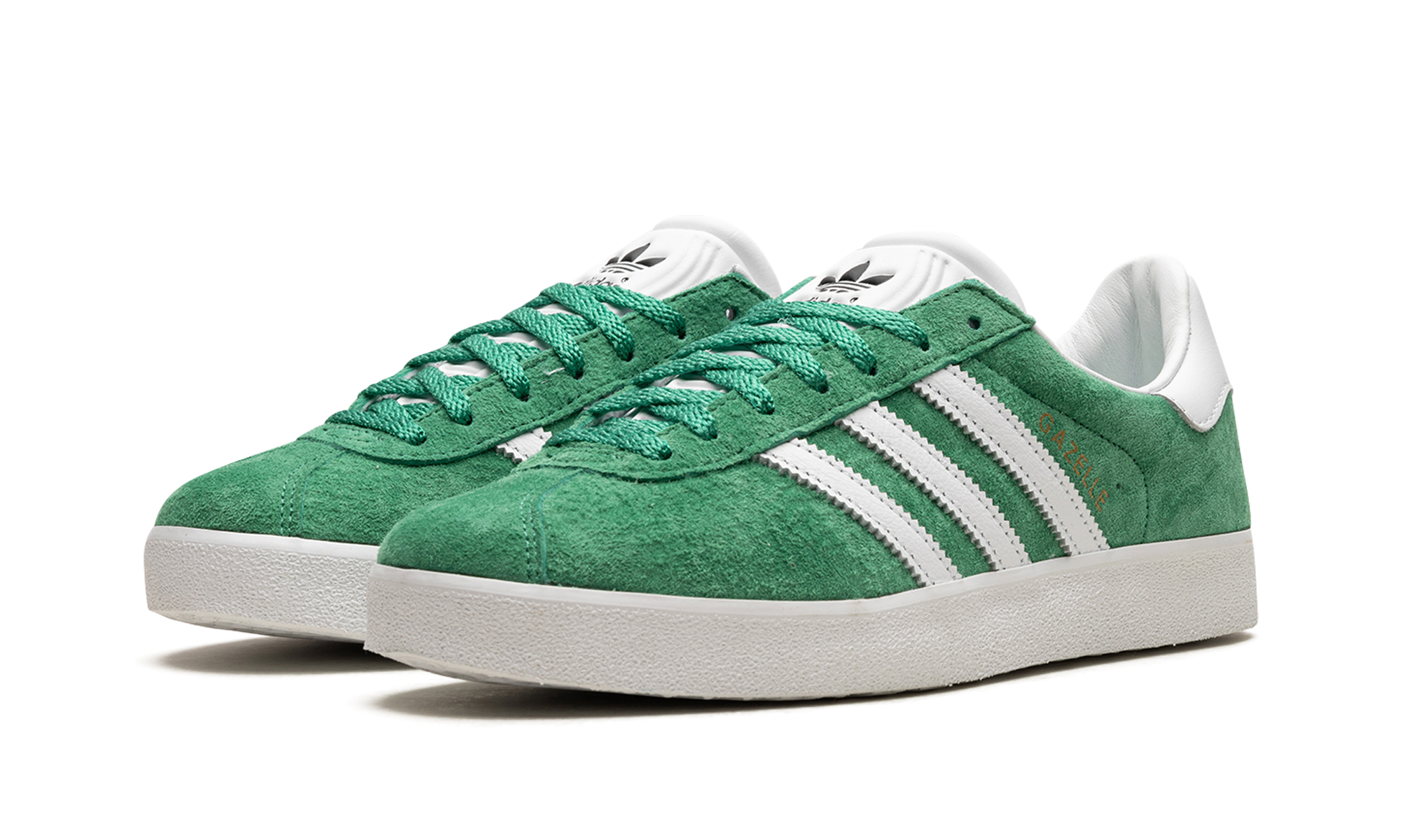 adidas gazelle 85 semi court green+GY2532+diagnol left view