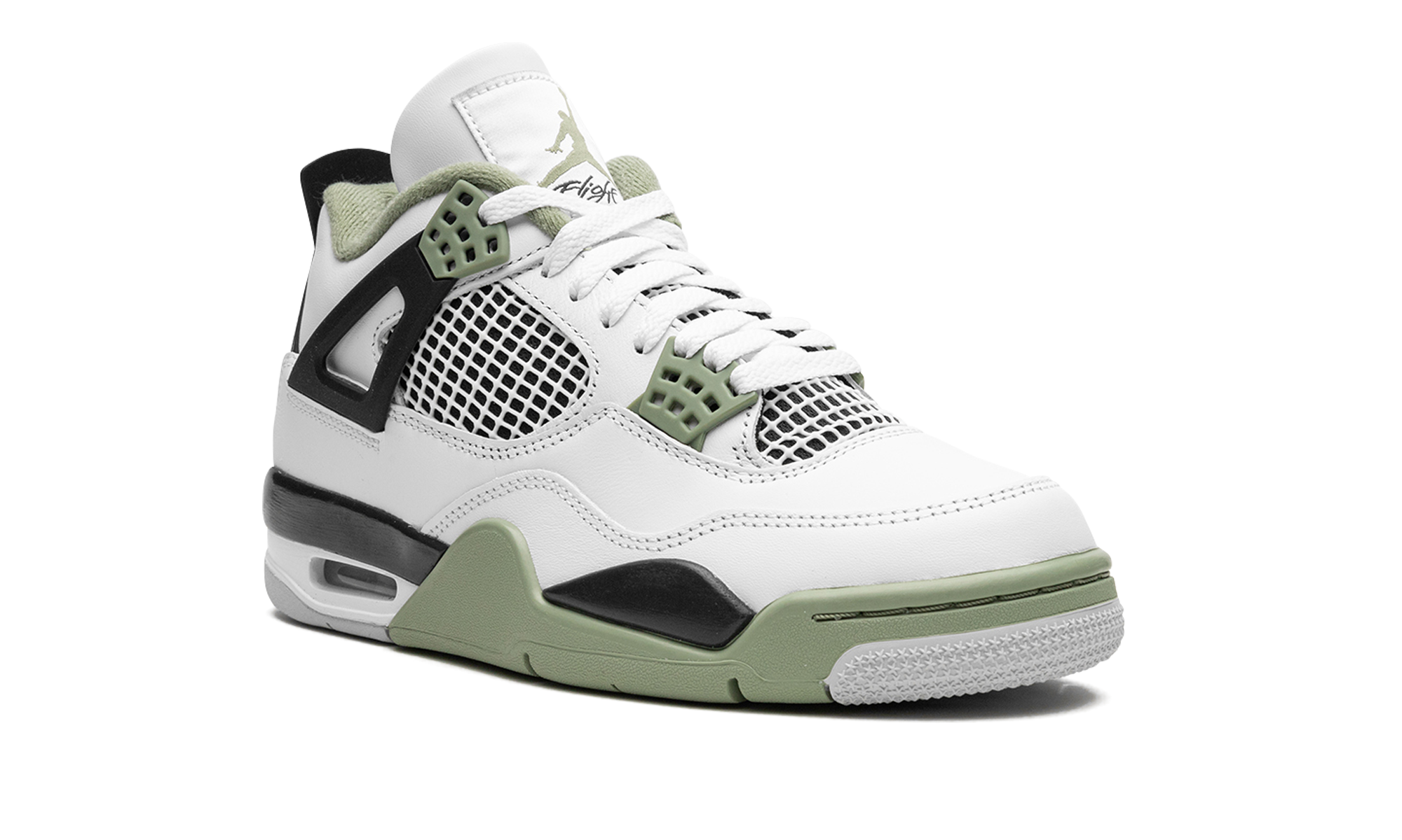 jordan 4 retro seafoam women s+AQ9129-103+diagnol right view