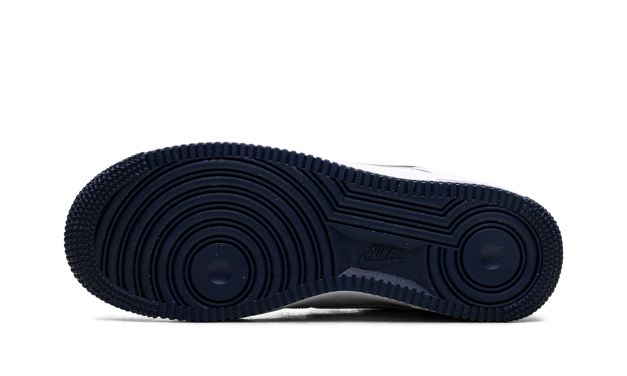 nike air force 1 07 white midnight navy 2024+FJ4146-104+bottom view