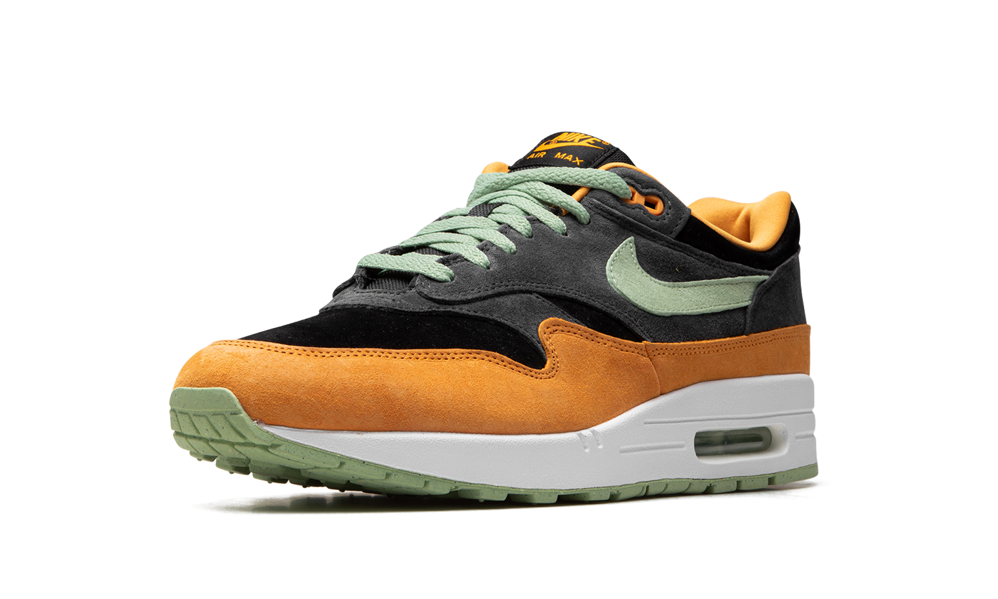 nike air max 1 prm duck honey dew+DZ0482-001+left diagnol single view