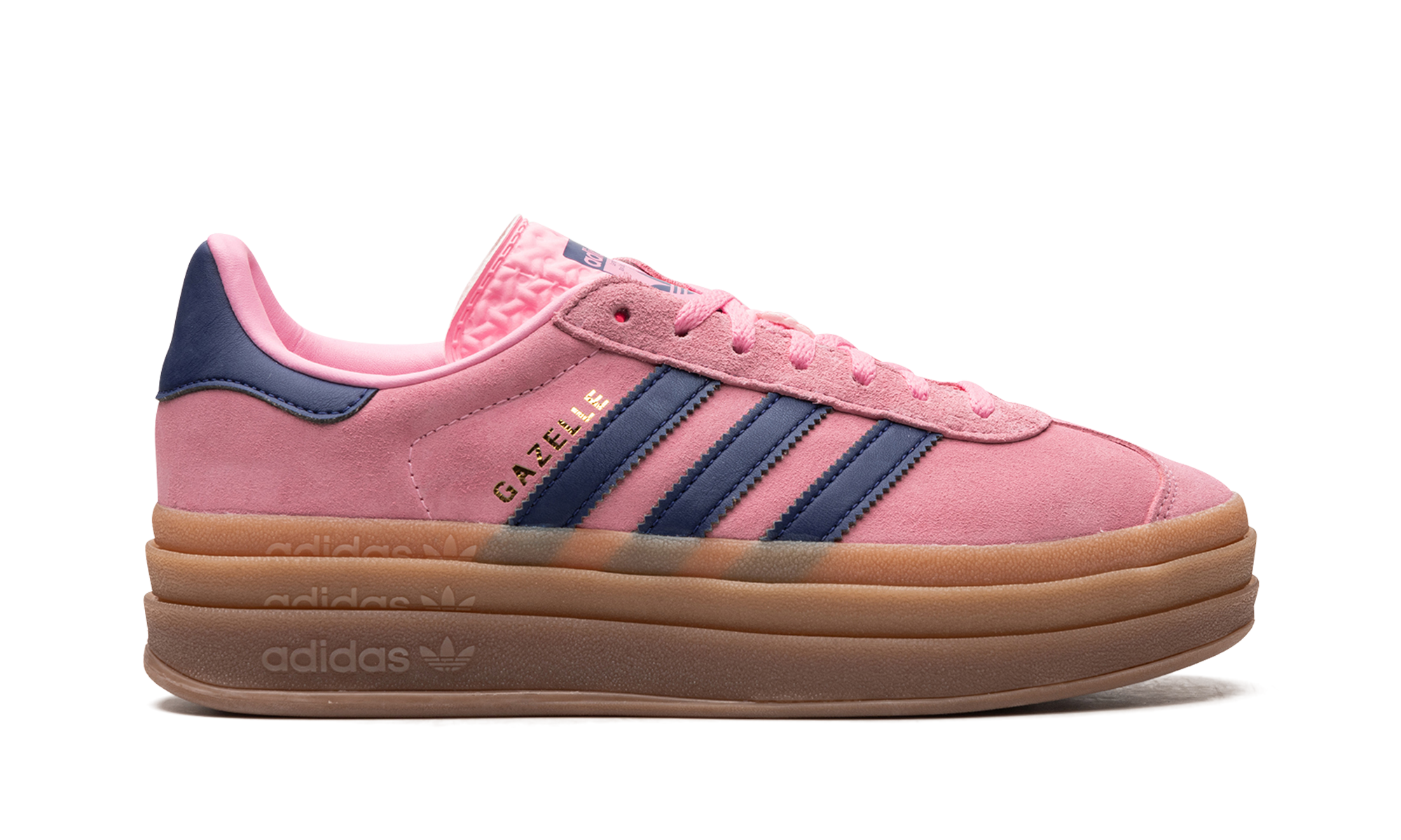 adidas gazelle bold pink glow women s+H06122+right view
