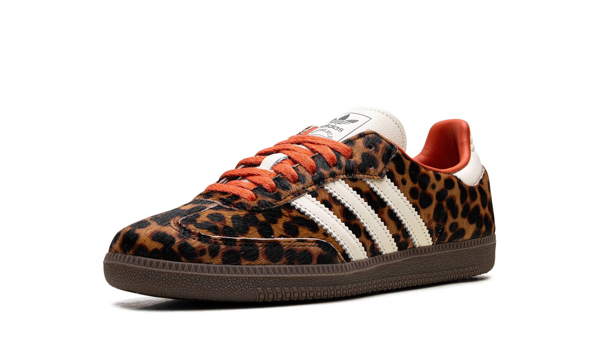 adidas samba og preloved red leopard women s+JI2734+left diagnol single view