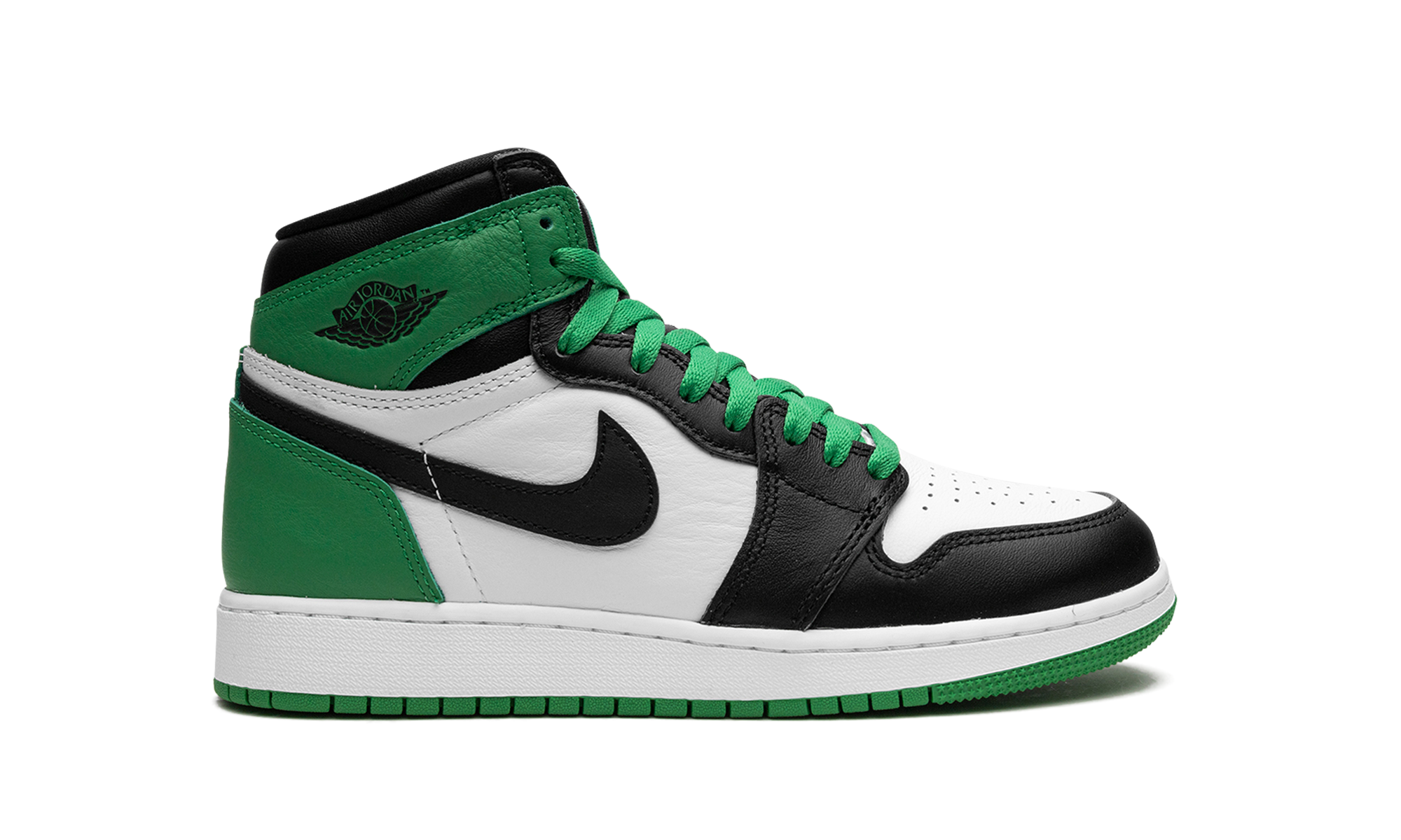 jordan 1 retro high og lucky green gs+FD1437-031+right view