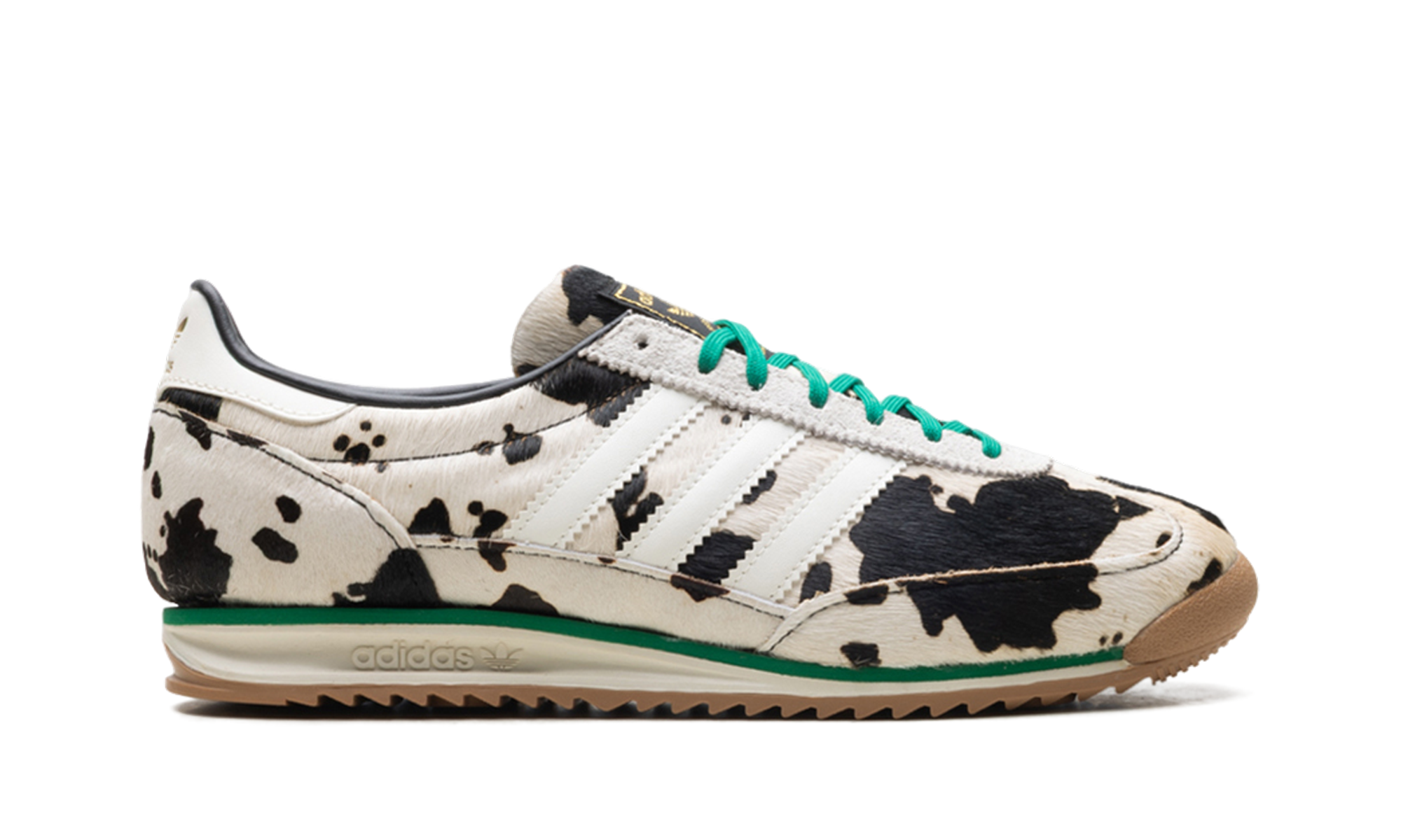 adidas sl 72 og cow print black white women s+JR1639+right view