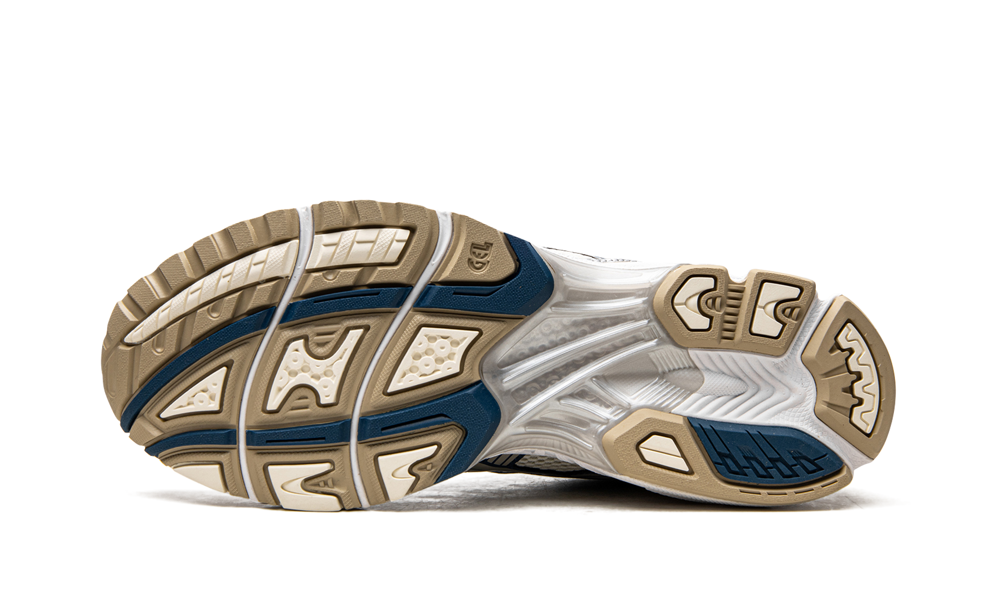 asics gel kayano 14 cream pure silver champagne+1201A019-105+bottom view