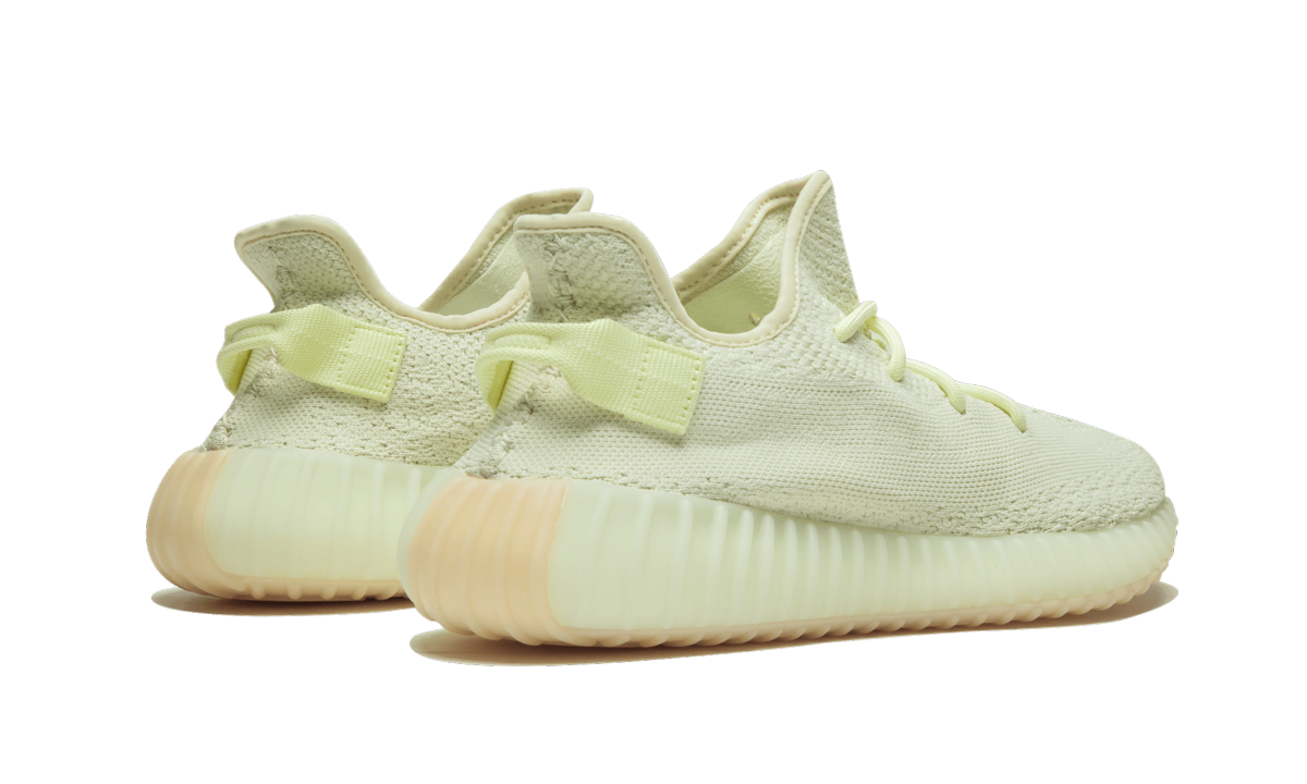 adidas yeezy boost 350 v2 butter+F36980+diagnol right behind view