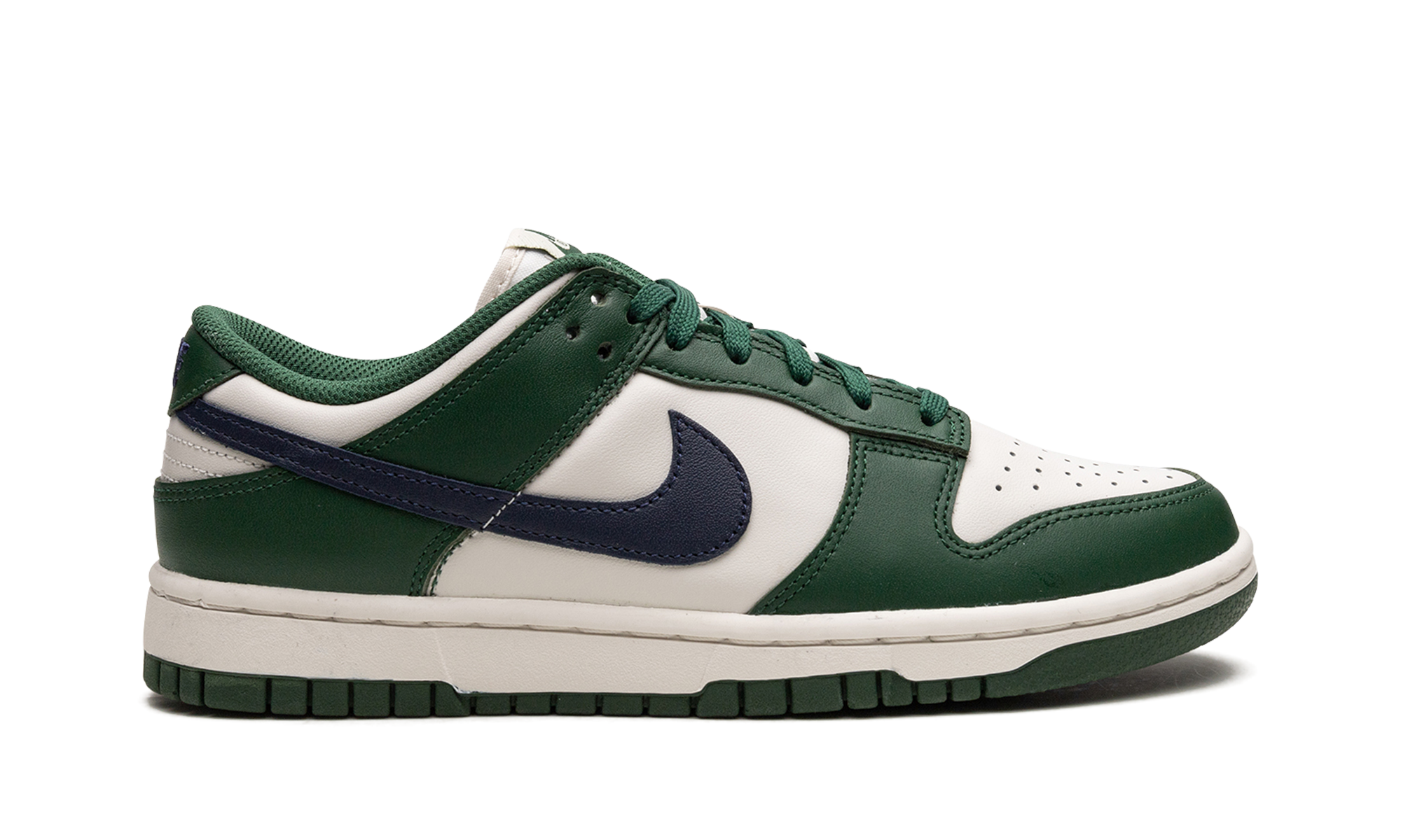 nike dunk low retro gorge green midnight navy women s+DD1503-300+right view