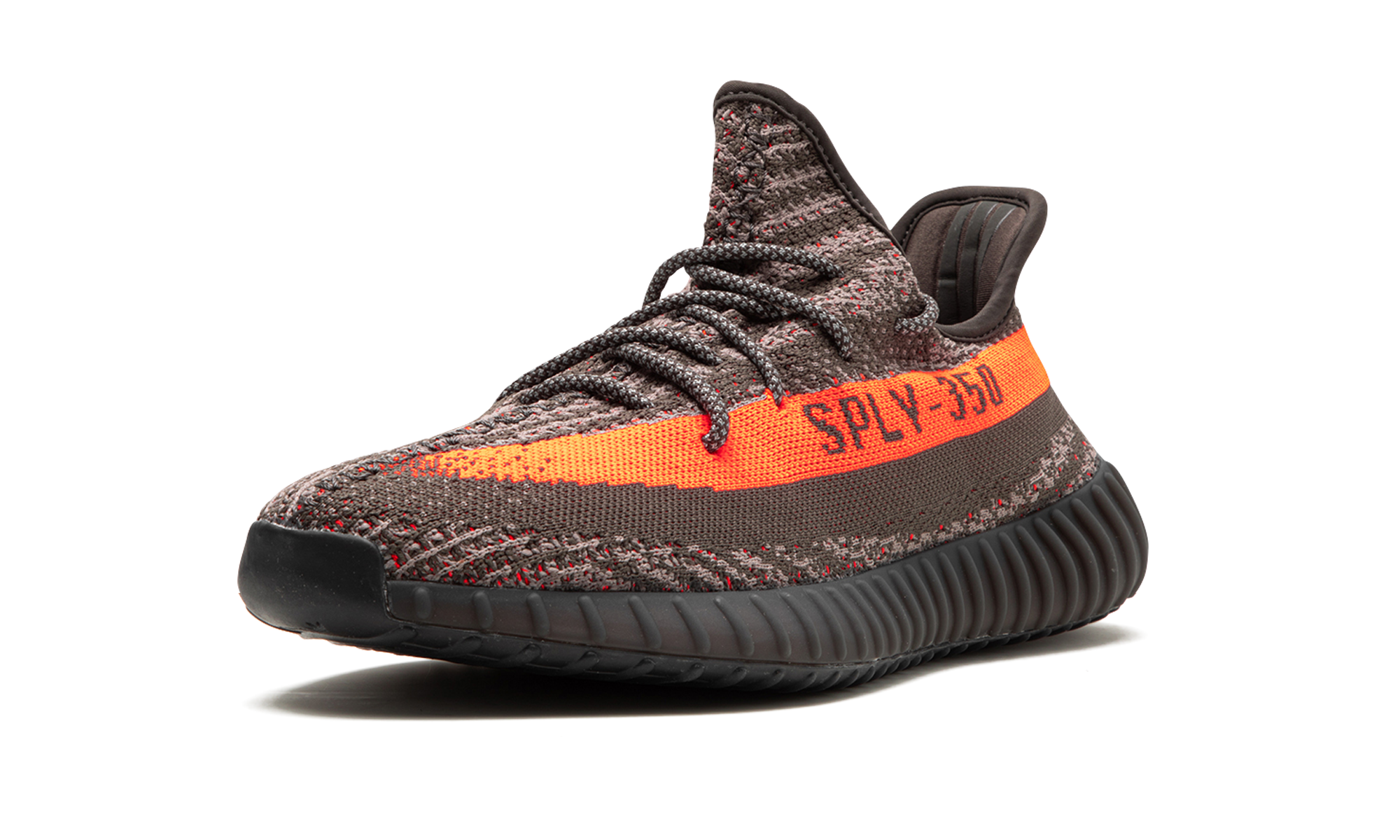 adidas yeezy boost 350 v2 carbon beluga+HQ7045+left diagnol single view