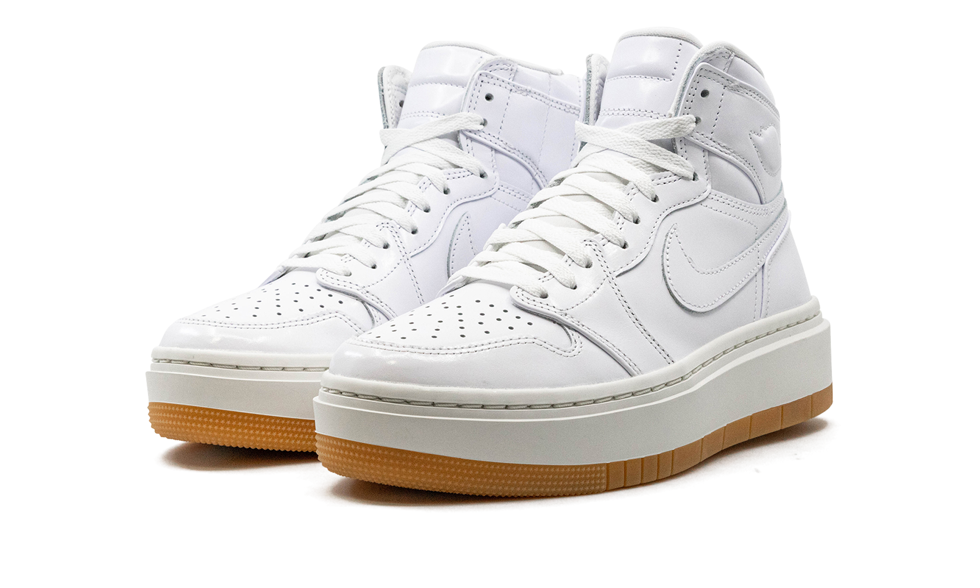 jordan 1 elevate high se white gum women s+FB9894-100+diagnol left view