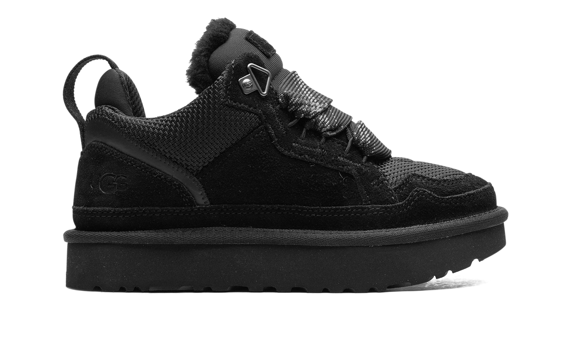 ugg lowmel black women s+1144032-BLK+right view